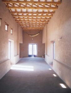 Interior Hall Of Swan House Adobe Home